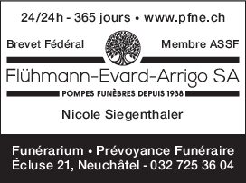 Flümann Evard Arrigo SA première page 2026